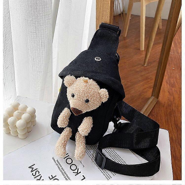 Handväskor Mode Dam Midjeväska Sommar Messenger Axel Canvas Väska Multifunktionell Bröstväska All-match Mochila Mujer