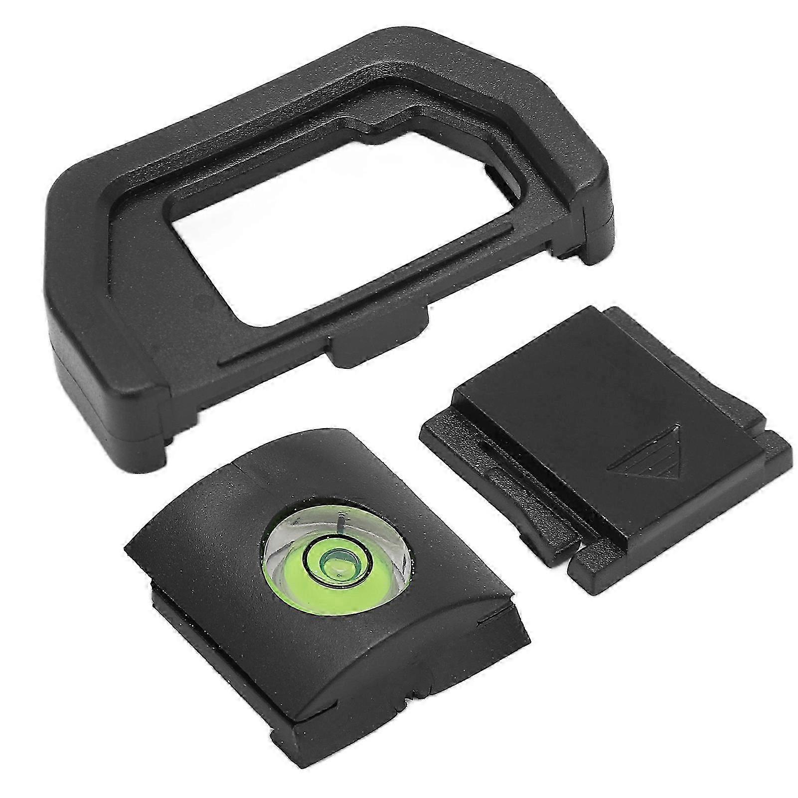 Viewfinder Eye Cup and Cold Shoe Cover Horizon Level Sets for EM5 II and EM10 II Cameras