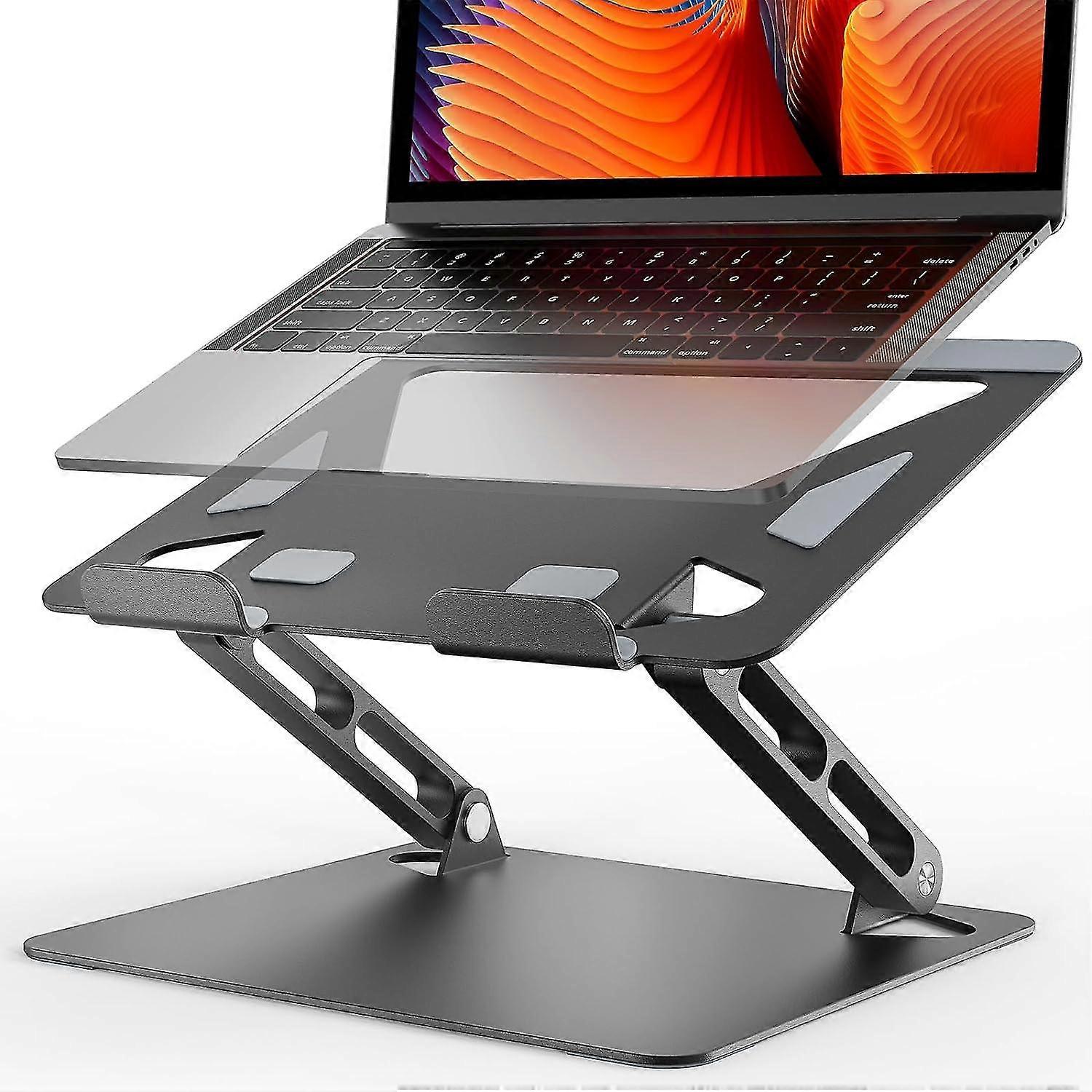 Laptop Stand for Desk, Laptop Stand Adjustable Height Ergonomic Laptop Riser Aluminum Computer Stand