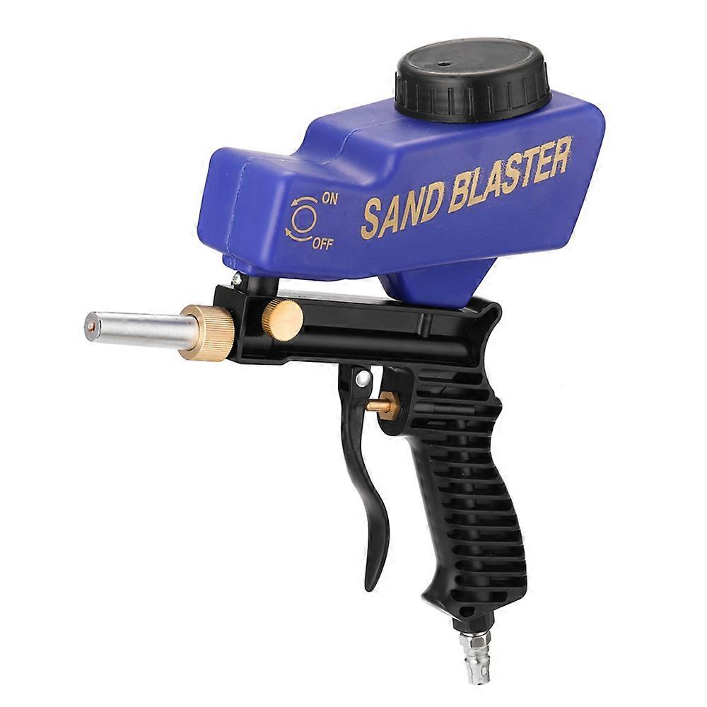 Portable Gravity Pneumatic Set Blasting Device Sandblaster Antirust Sandblasting Machine