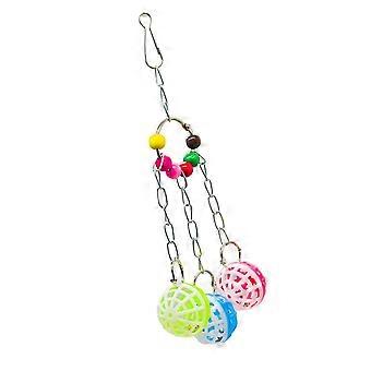 Bird Parrot Toy Hanging Bell Pet Bird Cage Hammock Swing Hanging Toy Type 5
