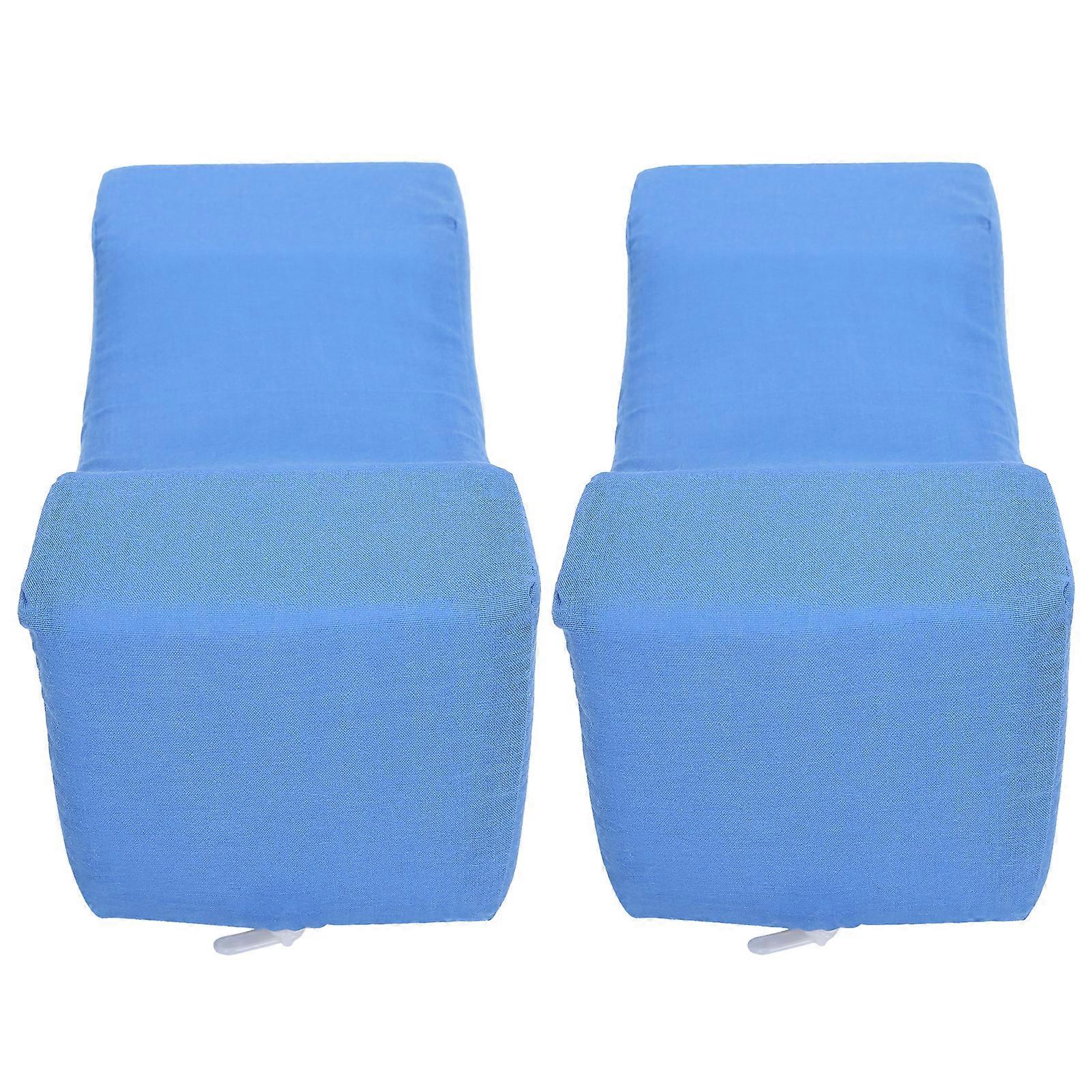 2pcs Ankle AntiBedsore Cushion Leg Rest Elevating Pad compatible with Elderly Bedridden Patient
