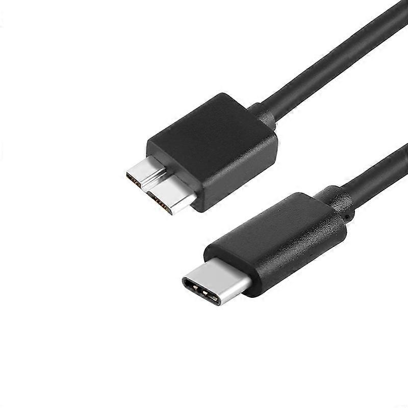 0.35m type-c to micro 3.0 data MacBook mobile phone connection mobile hard disk cable,2pack