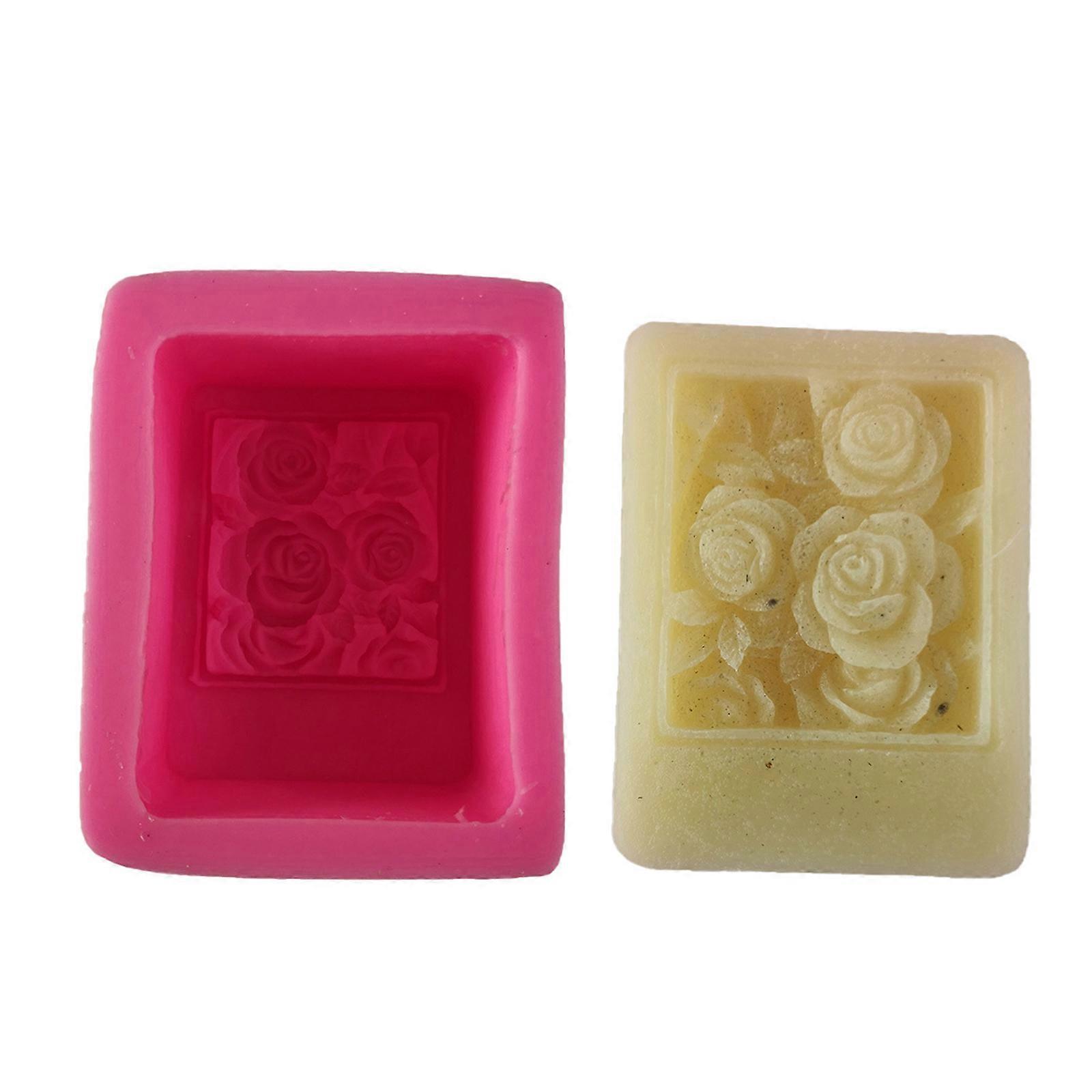Baking Moulds Baking Accessories Rose Flower Shaped for Baking Mousse Soaps