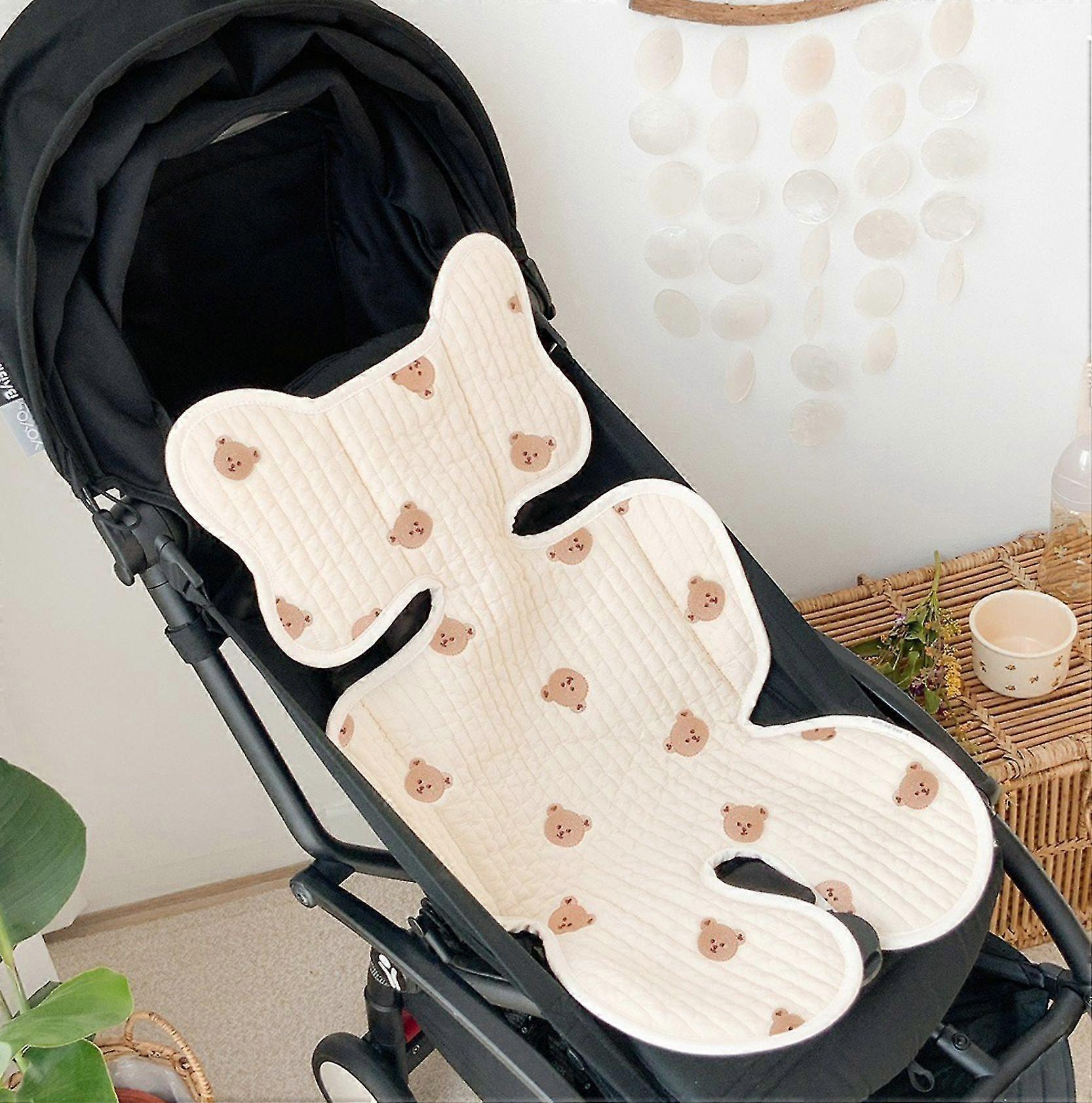 Baby Stroller Seat Liner,stroller Matinfant Cushion Pad Universal Seat Cushion Pad For Pushchair Buggy And Car Seat-40*72cm