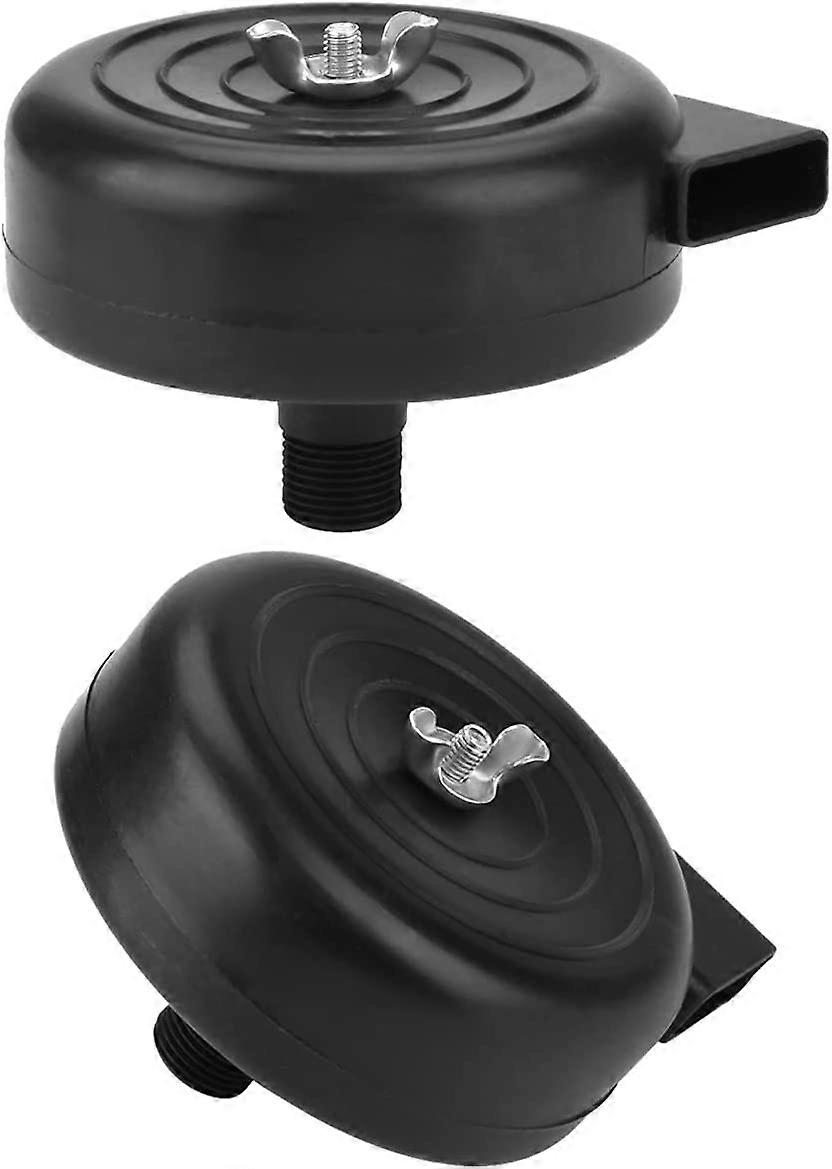 Compressor Air Filter,16mm 3/8pt Air Compressor Intake Filter,Male Thread(2pcs,16mm