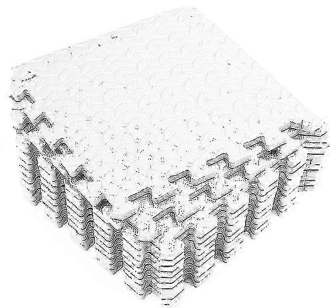 Leaf Pattern Eva Foam Stitching Gym Mat Shock Absorption And Thickening