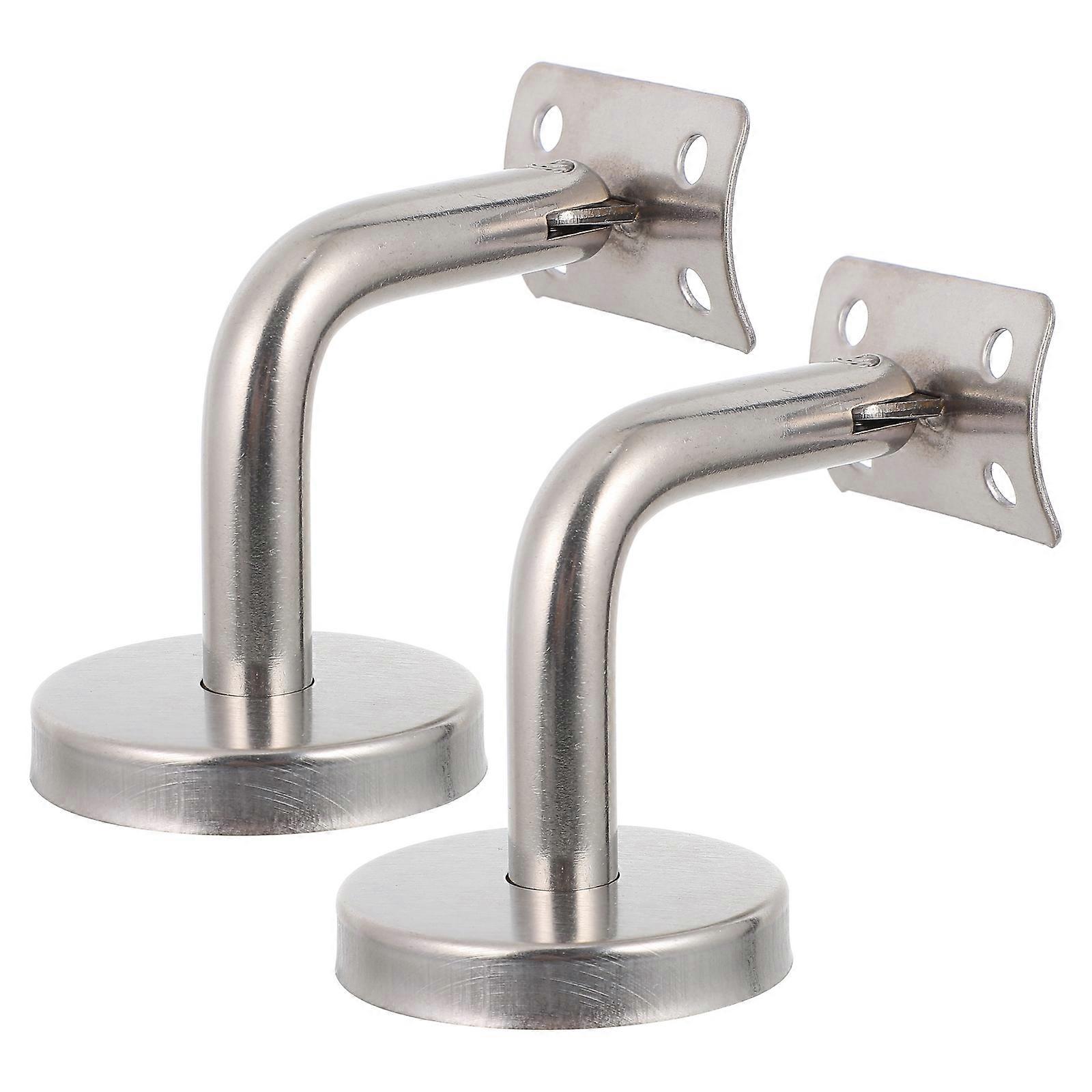 2 Pcs Stmnt Handrail Bracket Banister Rail Support Hand Rail Mounting Holders