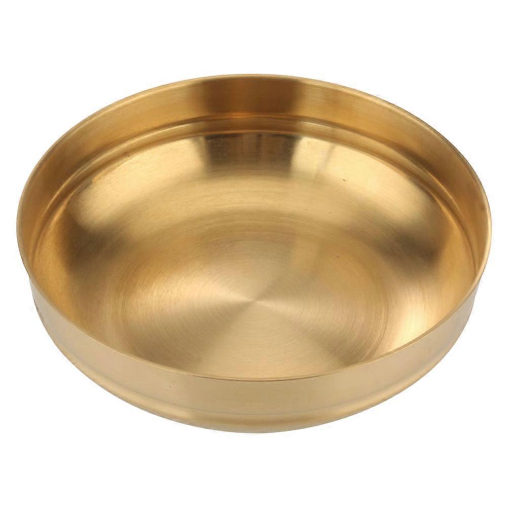 1Pc Stainless Steel Cold Noodle Bowl Kitchen Soup Noodle Bowl Mixed Rice Bowl