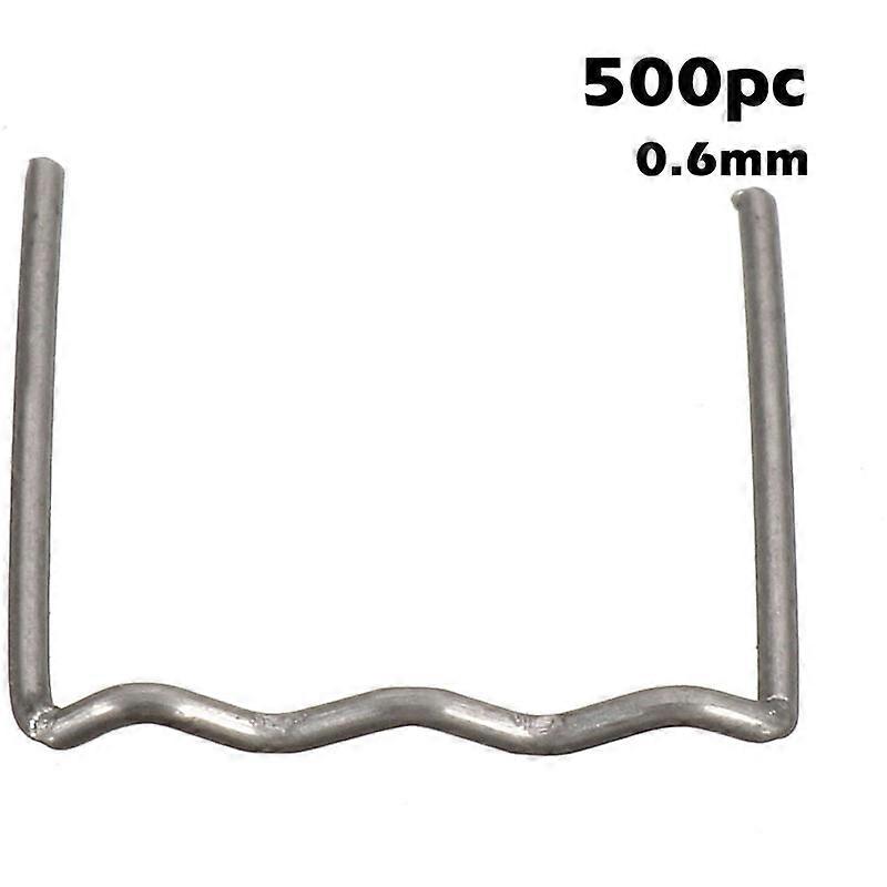 500pcs Goujons à souder - Goujons à souder de pare-chocs automobile 0.6 petite vague