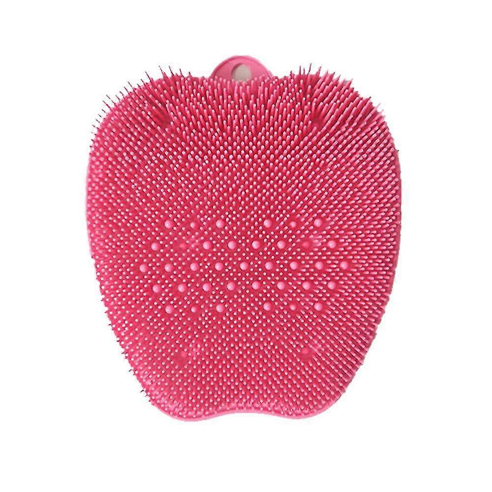 Shower Foot Scrubber Massager Cleaner, Acupressure Mat With Non-slip Suction Cups