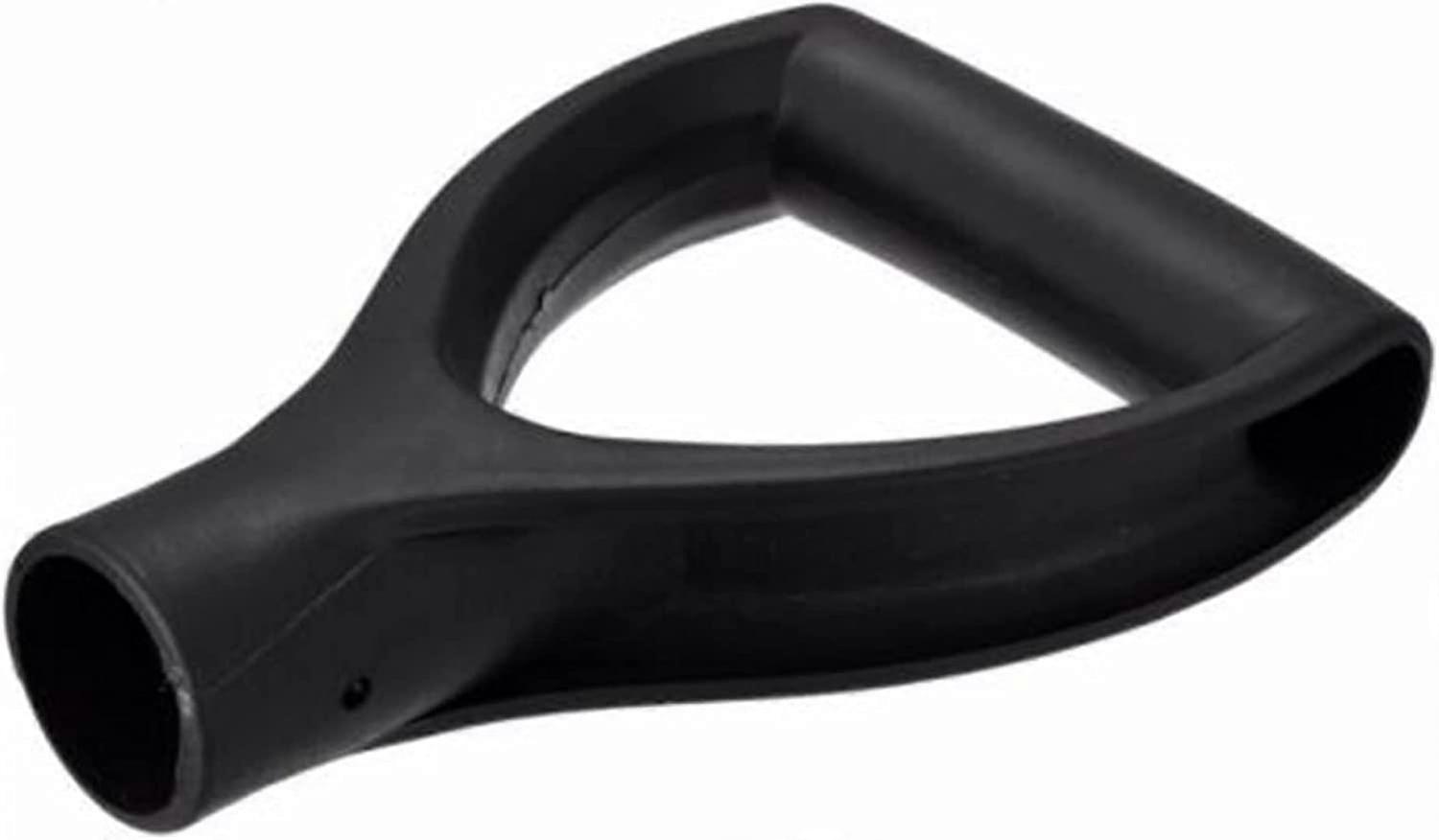 Nytt produkt, 32mm formet stål spade håndtak plast grep spade håndtak erstatning spader gafler for snørydding
