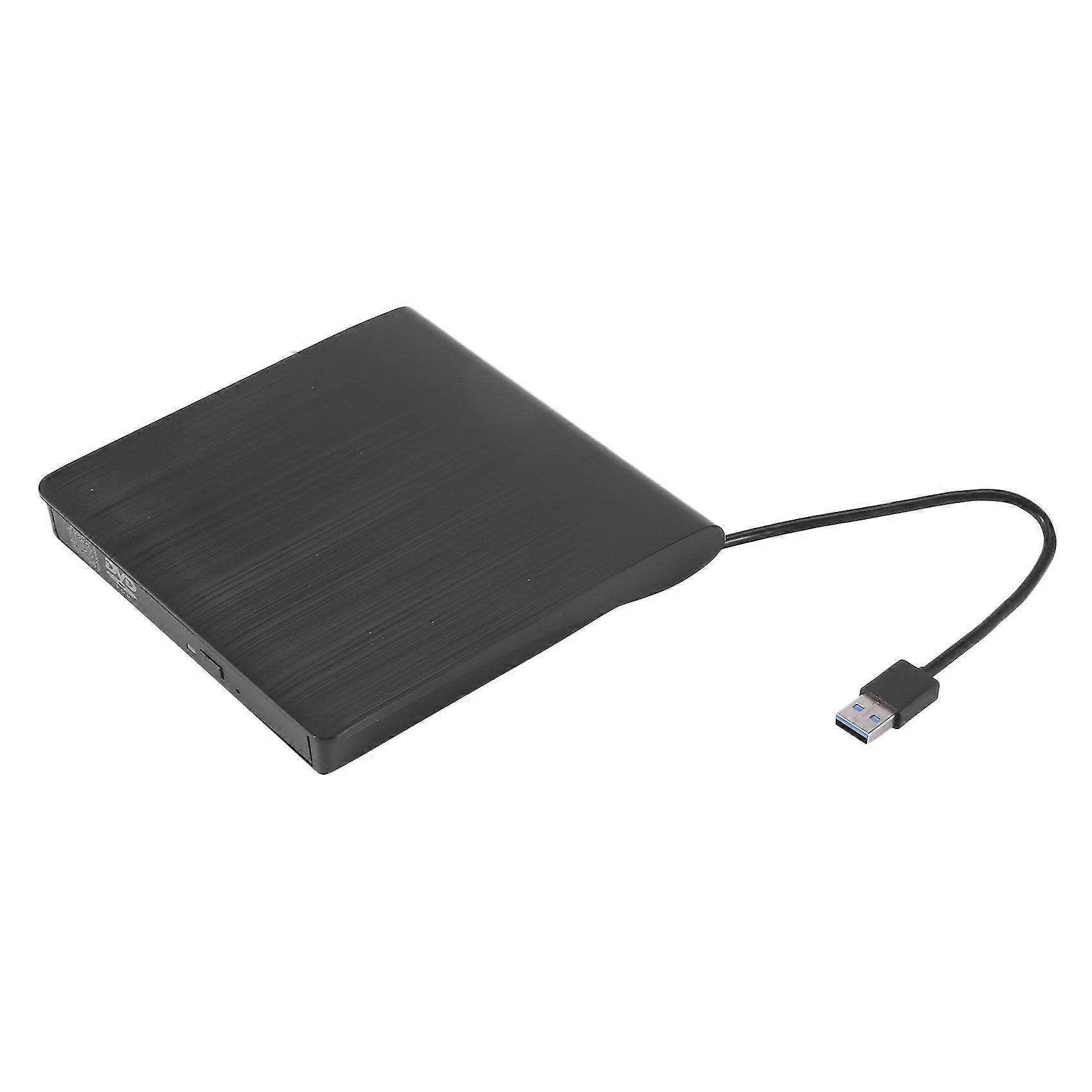 قرص مضغوط خارجي محرك أقراص DVD USB 3.0 ، مشغل أقراص DVD / CD مدمج +/- RW محرك أقراص ضوئية ناسخ كاتب لاعب