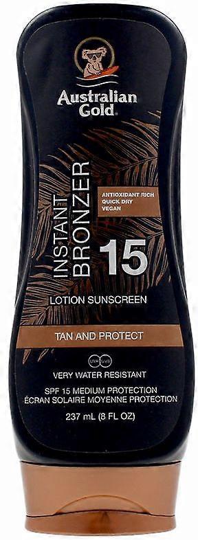 Sunscreen Spf15 Australian Gold Lotion With Bronzer 237 ml