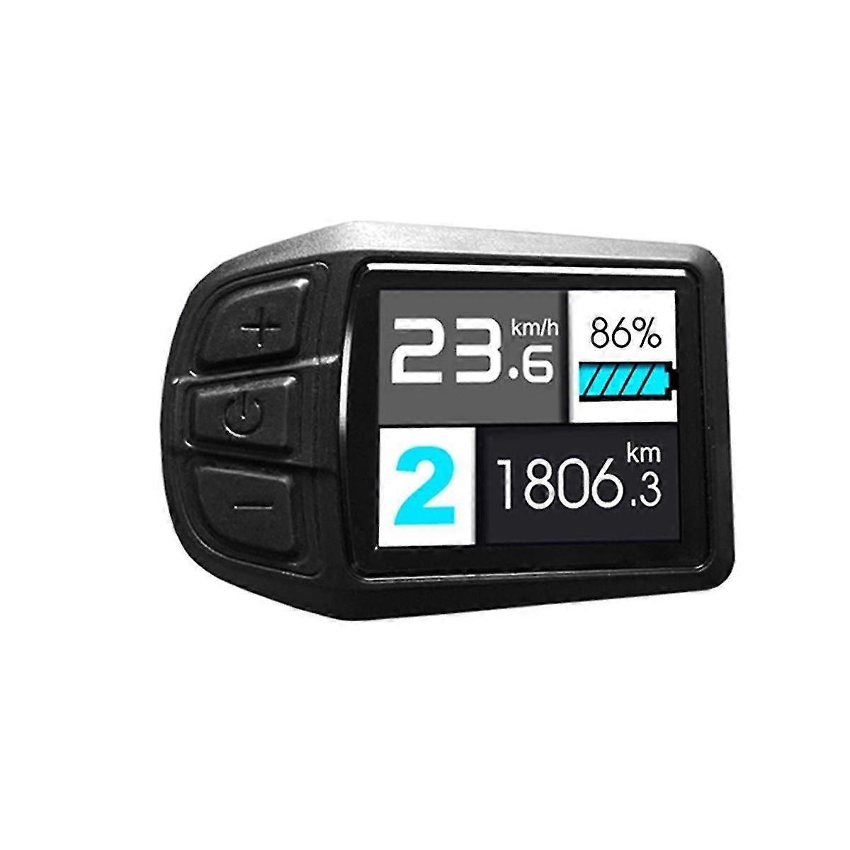 LCD TFT UKC3 Display Speed Battery Time Indicator for Electric Bicycle 24V 36V 48V Motor Conversion