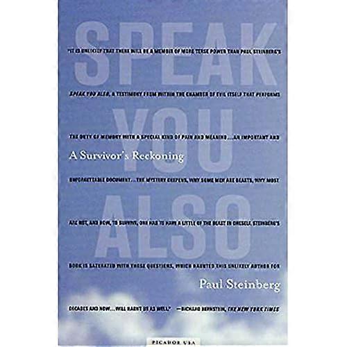 Speak You Also: A Survivor's Reckoning