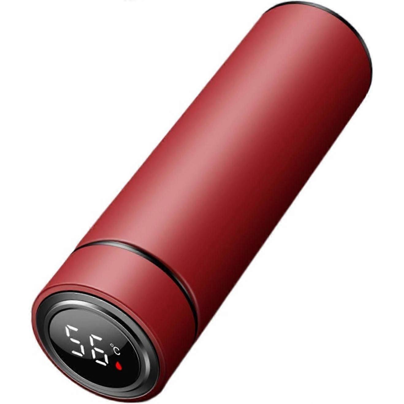 Thermos bottle, LED touch screen temperature display, perfect for home, office