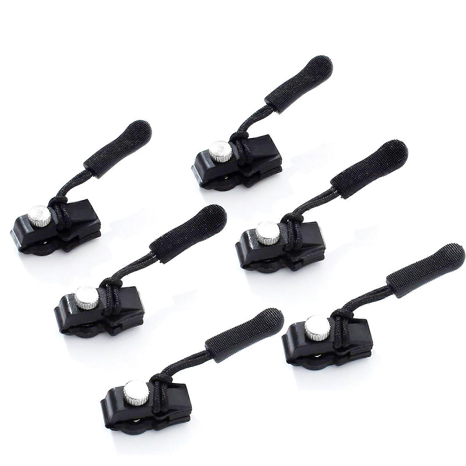6/12Pcs Easy Install Zippers Fixer Adjustable Zippers Fixer Zippers Fastener Repair Attachments in 3 Different Size