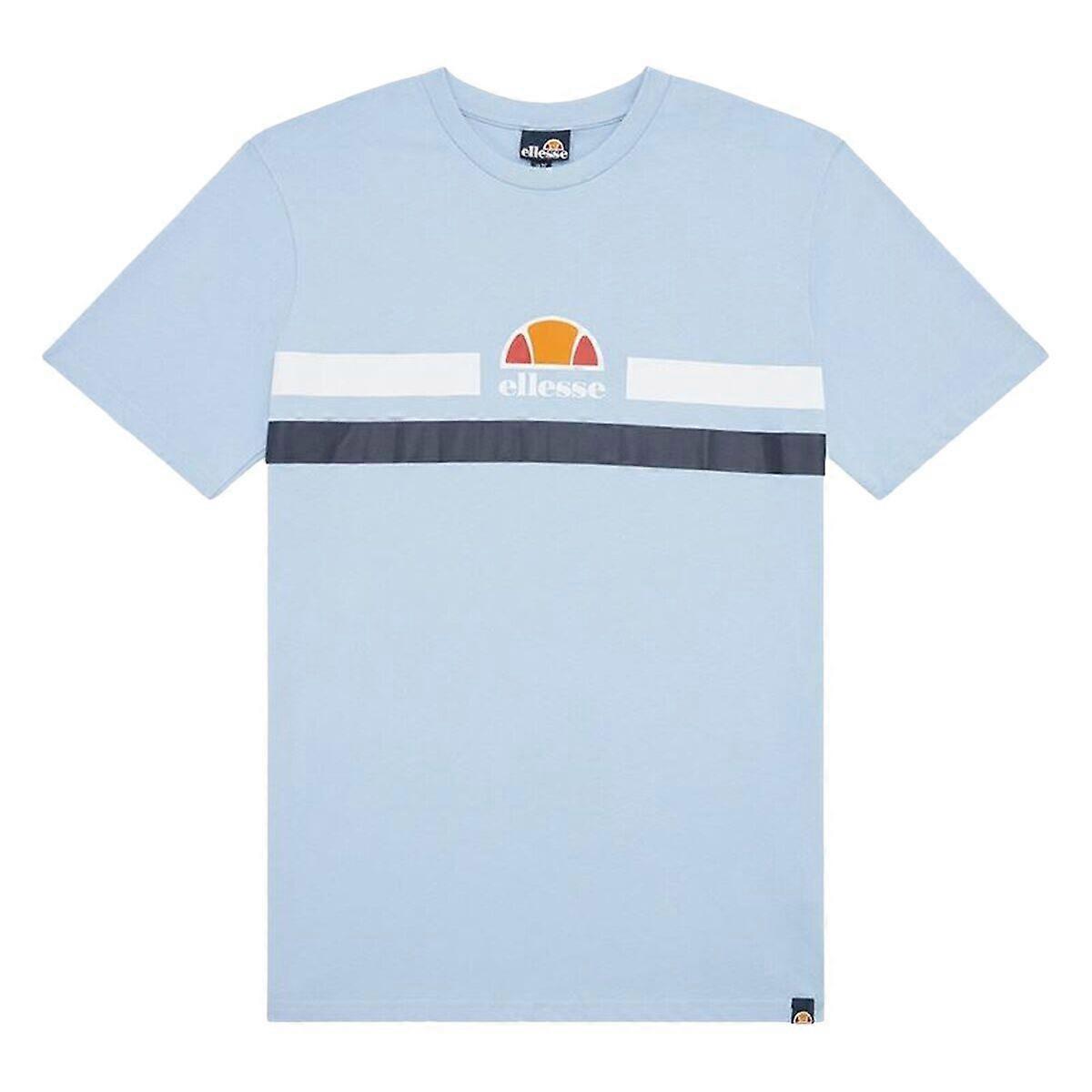 Men’s Short Sleeve T-Shirt Ellesse Aprel Cyan