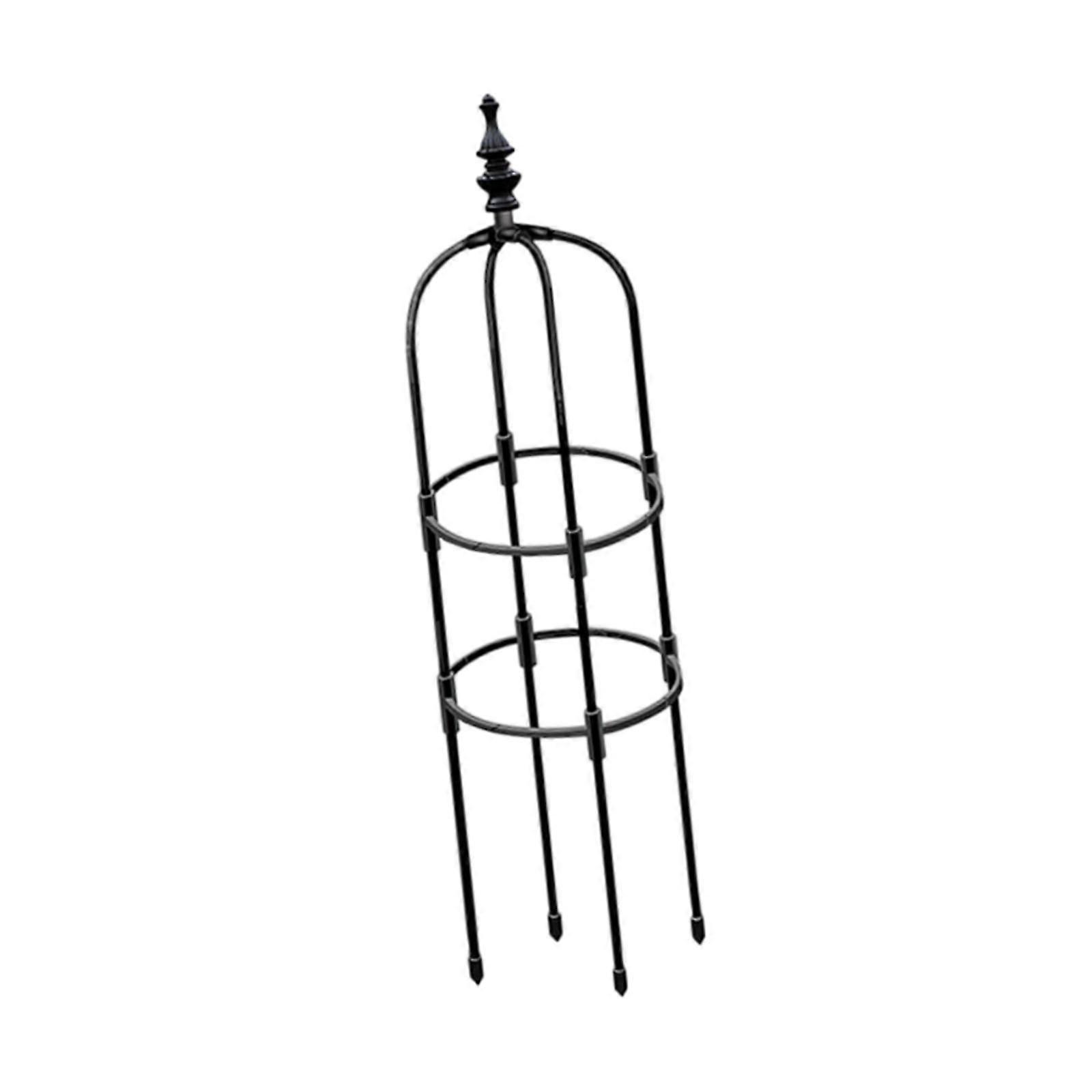 Garden Trellis for Climbing Plants Potted Plant Support for Vegetables Total Height 120cm