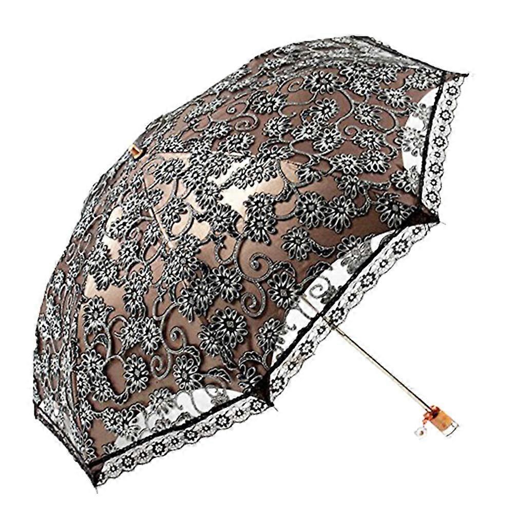 Lace Anti-Folding Umbrella for Sun Shade