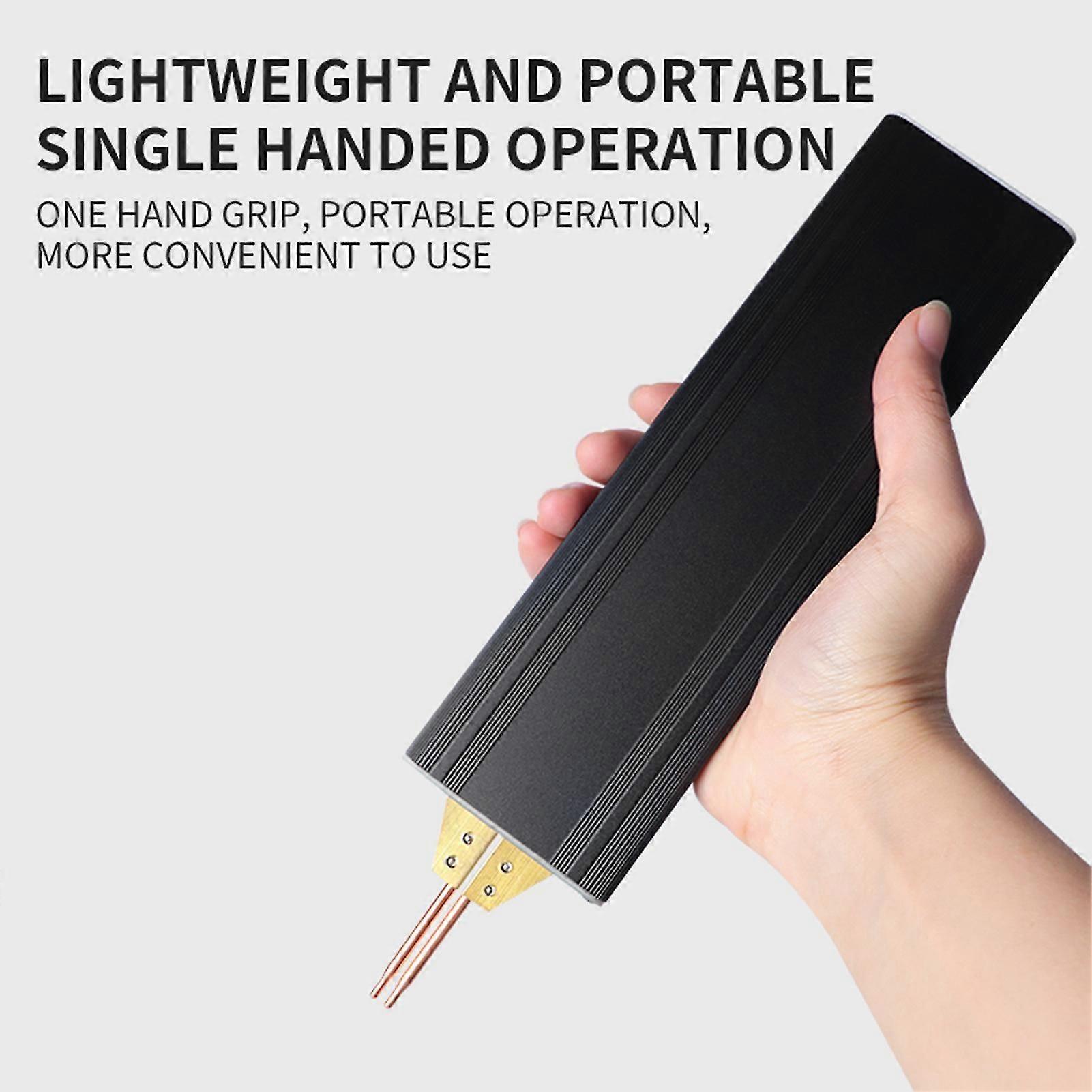 Handheld Spot Welder High-Efficiency 5 Gears Adjustable Type-C Rechargeable DIY Mini Portable Spot Welder Machine
