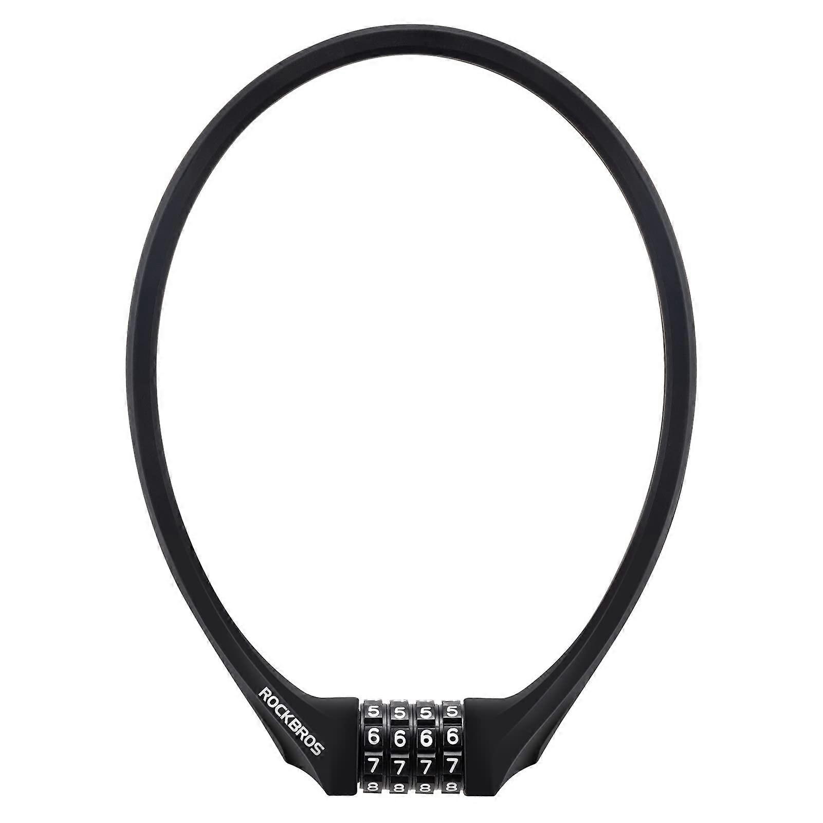 Silicone bicycle lock