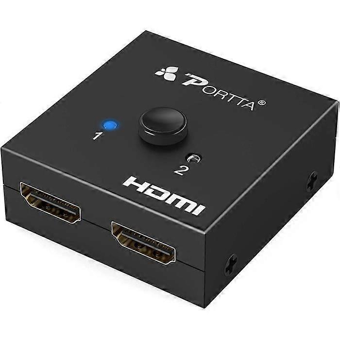 HDMI Switch - 123 - 4K 2 Ports - Bidirectional - HDCP 2.2 - 60Hz
