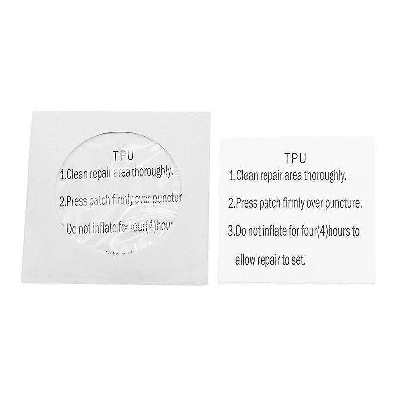 1Pcs Repair Kit Float Swim Clear TPU Puncture Patch Air Mattress Inflatable Rubber Boat Toy Practical Accessories