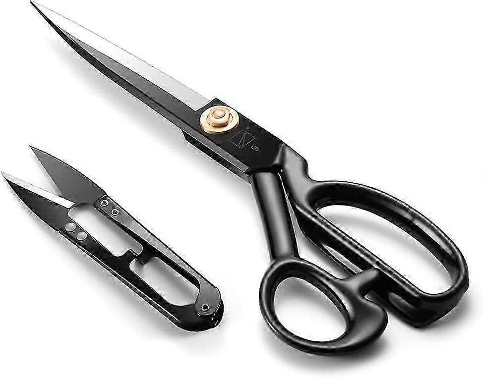 Tailoring Scissors 24 Tailoring Scissors With Blades And Ergonomic For Cutting Fabrics, Leather, Materials, Clothing