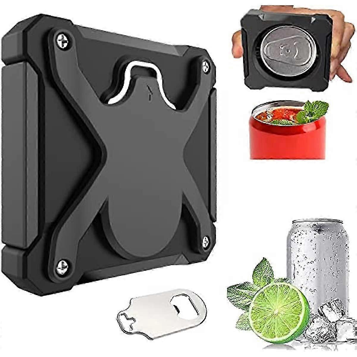 Tin Opener Manual Can Opener Effortless Opener Small Portable Opener Beer Can Bar Tool No Sharp Edge