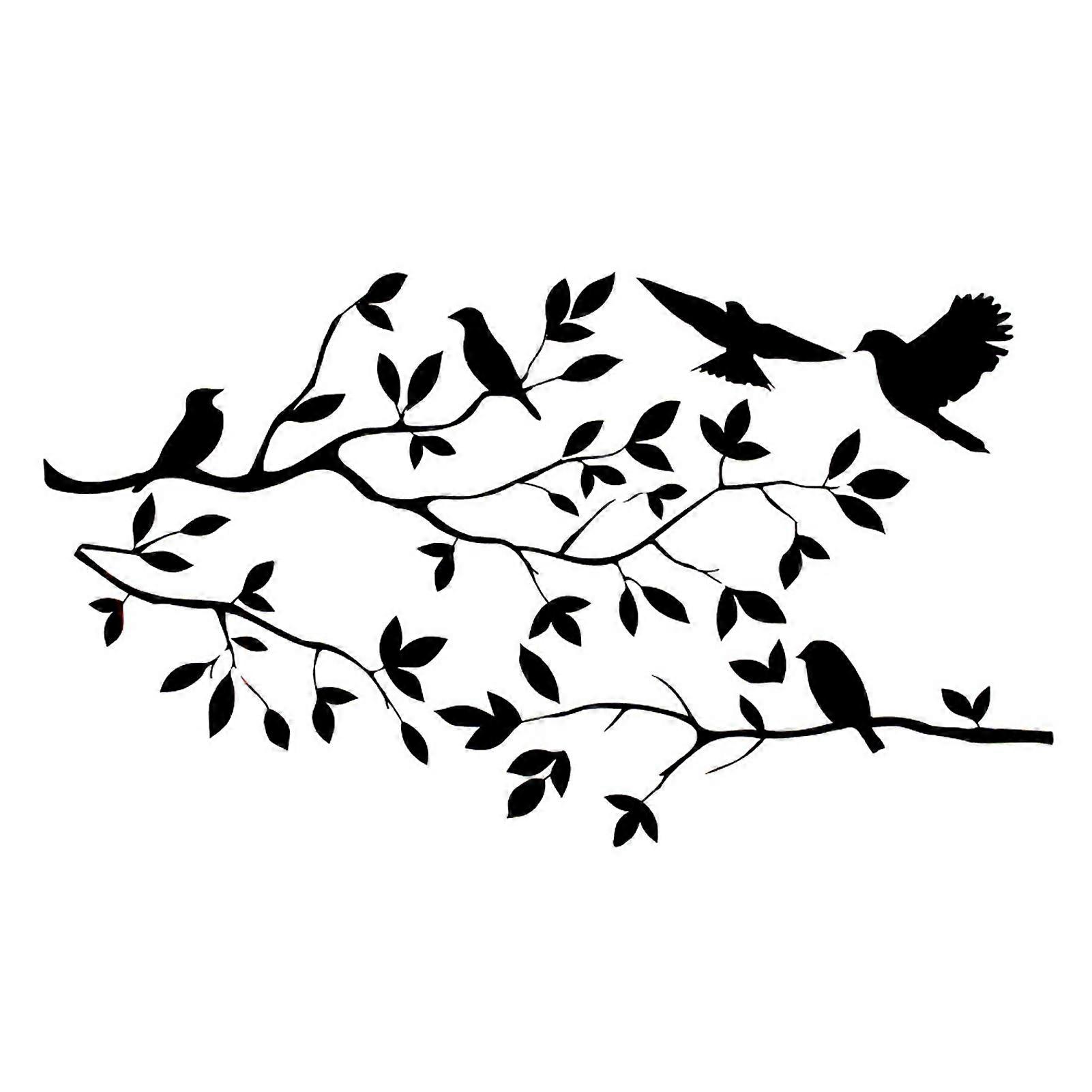 creativityDIYHome Decor Art Wall Sticker Removable Mural Decal Vinyl Tree Bird