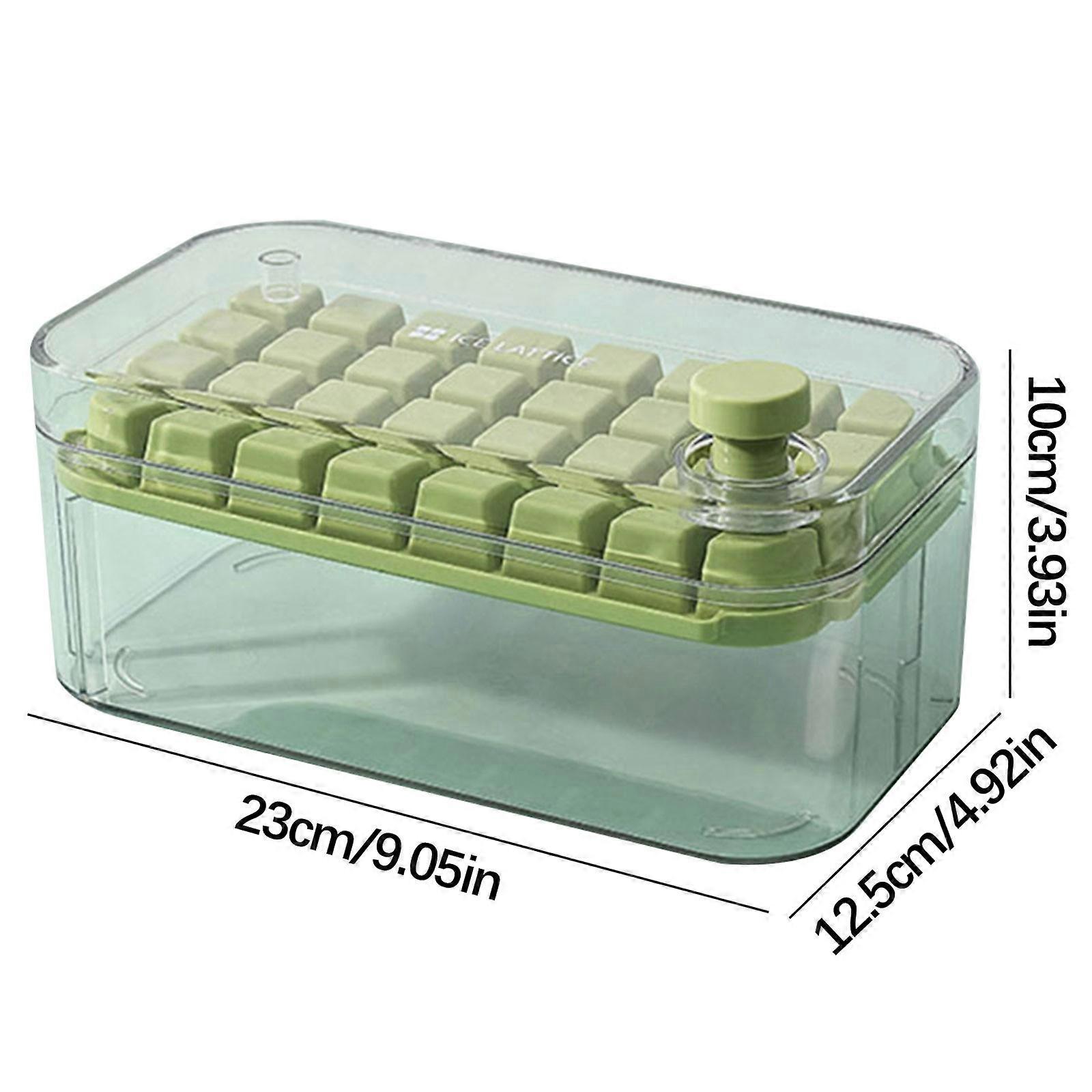 The Ice Box Uses Food Grade Ice With One Click Easy Demolding Ice Compact