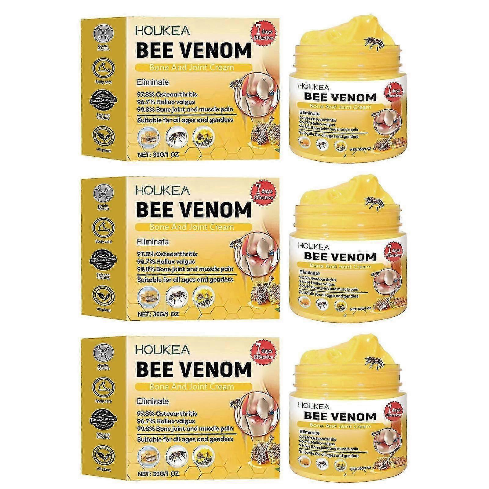 Advanced Bee Venom Joint Bone Therapy Cream Relieve Pain Stiffness Massage Cream for External Use