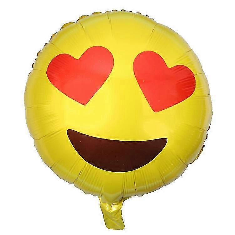 round emoji balloon