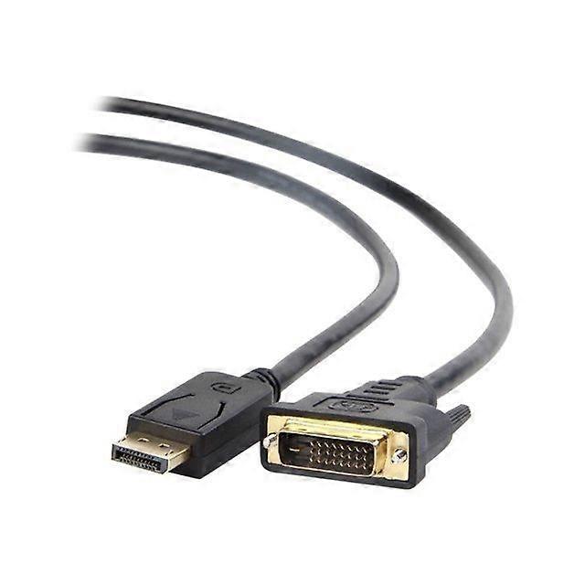Câble adaptateur vidéo DVI DISPLAYPORT - GEMBIRD - CC-DPM-DVIM-6 - Blindé - Moulé - Plaqué or