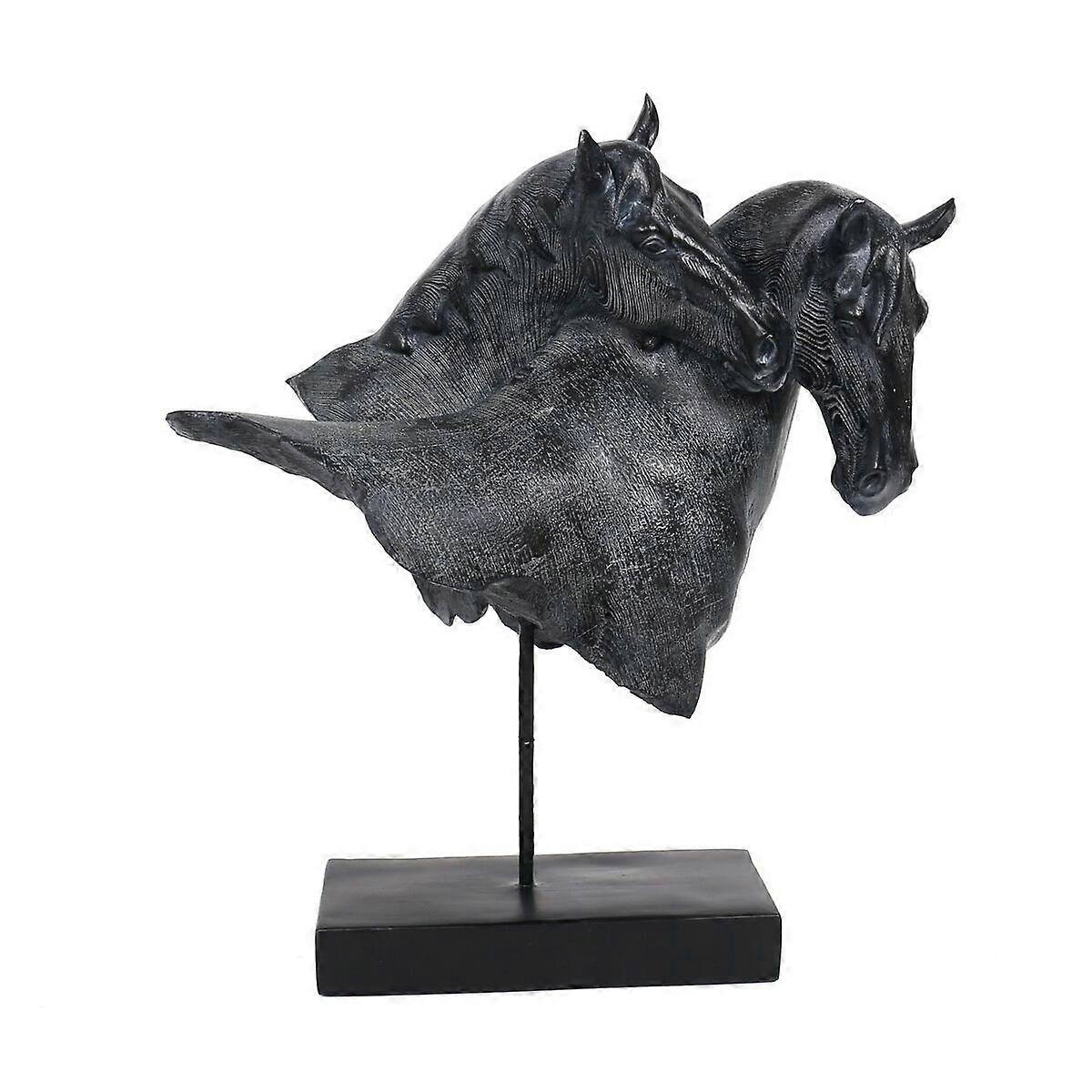 Decorative Figure Home ESPRIT Resin Horses 41,5 x 21,5 x 47 cm