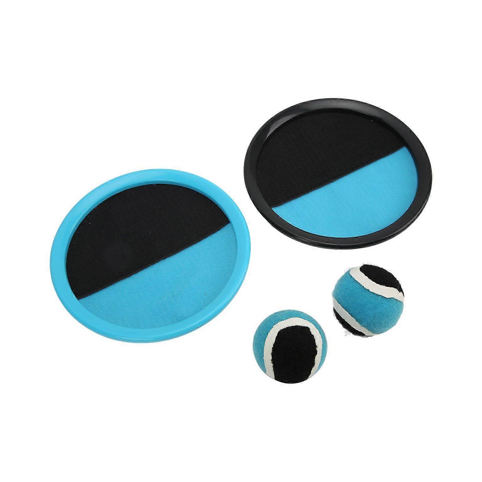 Outdoor Catch Ball Game Set - 2 Paddles Included for Fun Throwing Game