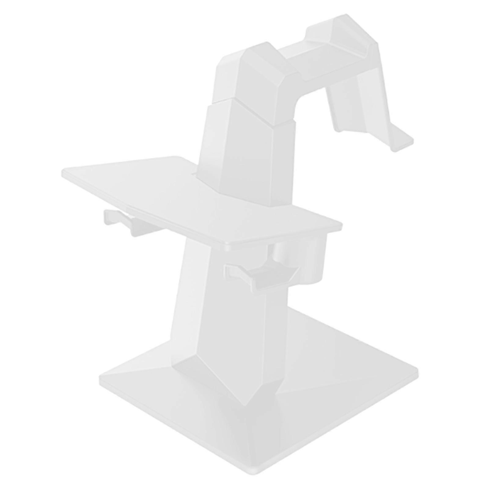 VR Stand for PS VR2 Headset & Controllers Stable & Safe Mount Holder Headset Mount Storage Racks Desk top Stand White