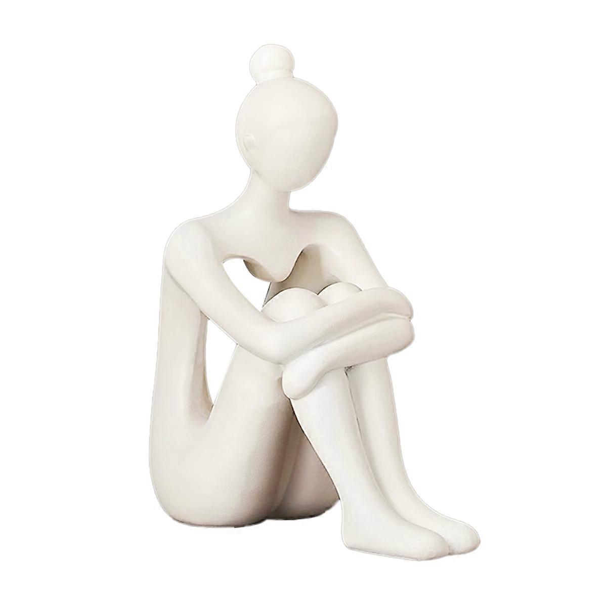 Modern Thinkers Statues for Home Decor, Minimalist Abstract Statue,A