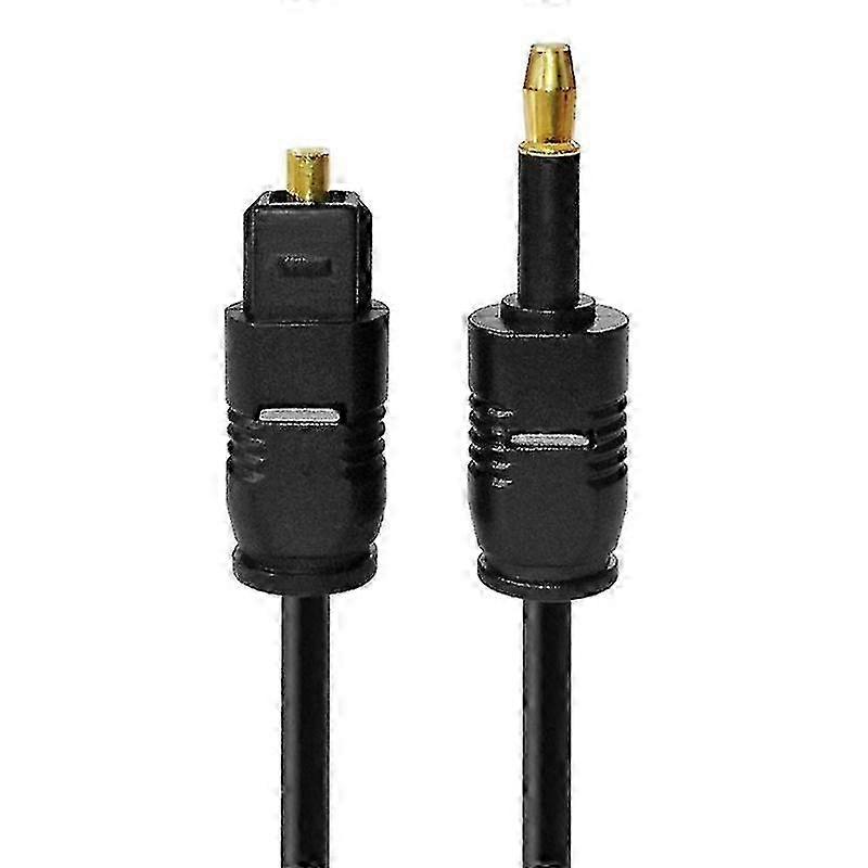 3.5mm Plug Toslink Digital Optical Audio Cable Spdif Optical Fiber Lines