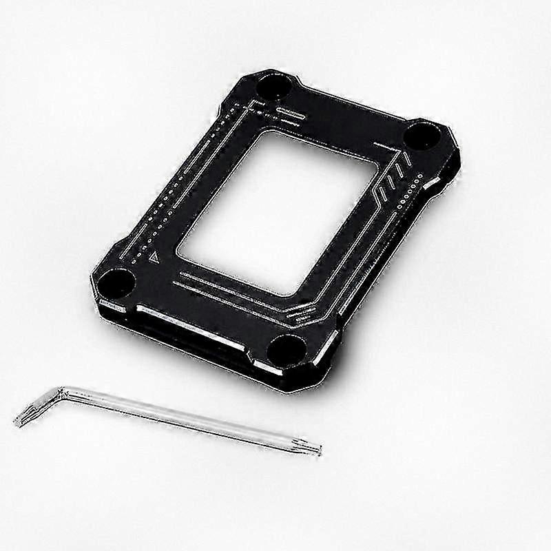 Universal Aluminum Alloy CPU Support Frame for Intel 12th Gen LGA1700 Socket - Prevents Bending.