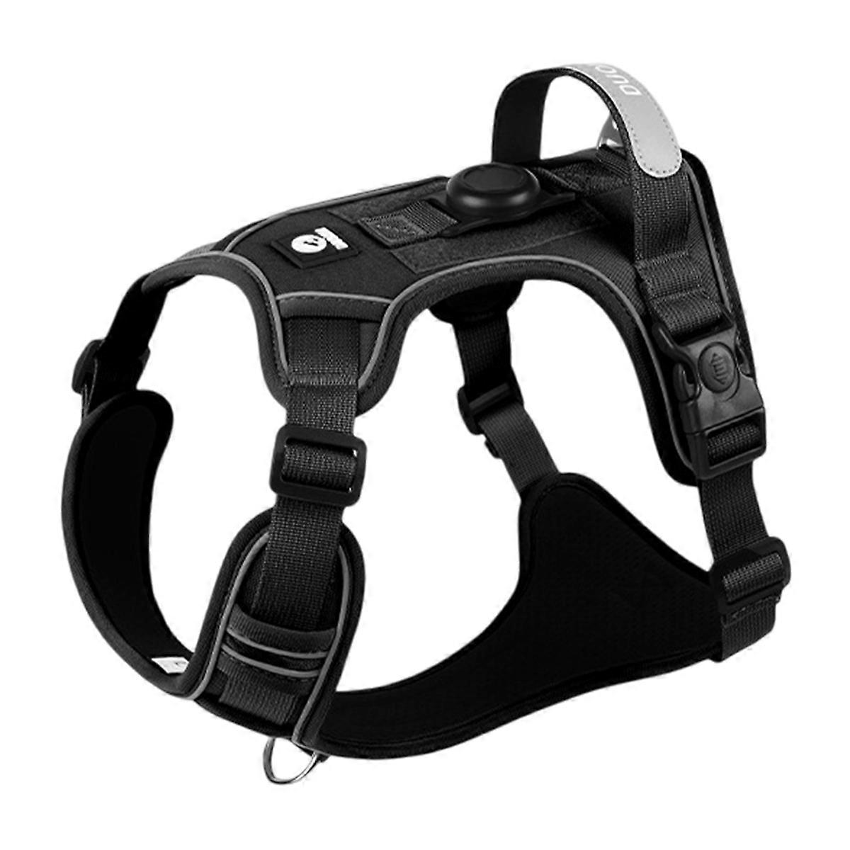 Walk-in Mesh Dog Carrier, No Tension Dog Carrier, Anti-Escape Dog Reflective Carrier, Suitable for Daily Walking and Training of Extra Large Dogs