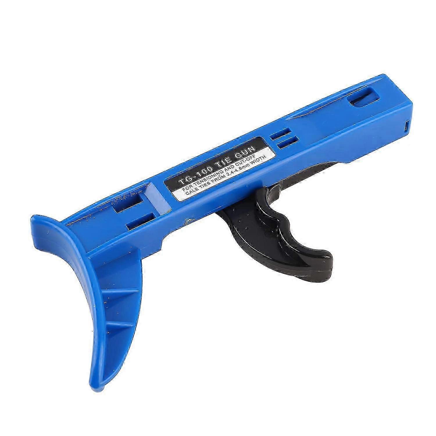 אקדח עניבת יד, אקדח קשירת כבלים, כלי קשירת כבלים לחיזוק, אקדח עניבת רוכסן עם ידית פלסטיק לקשירת כבלים מניילון, קשרי כבלים - Q37/yy