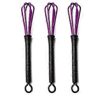 3pcs plástico salão barbeiro cabeleireiro cor cabelo tintura creme de cozinha balão whisk misturador stirrer ferramentas banmo
