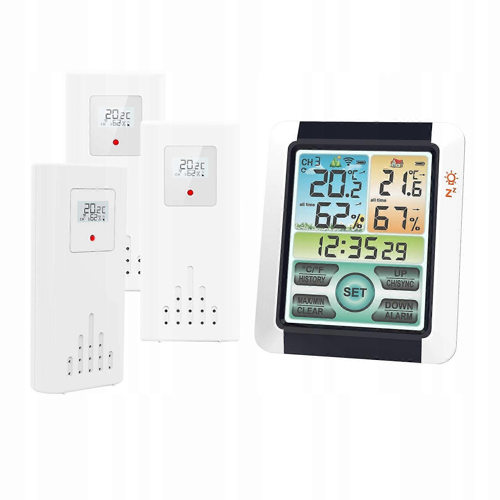 Outdoor Weather In Rooms With 3 Sensors
