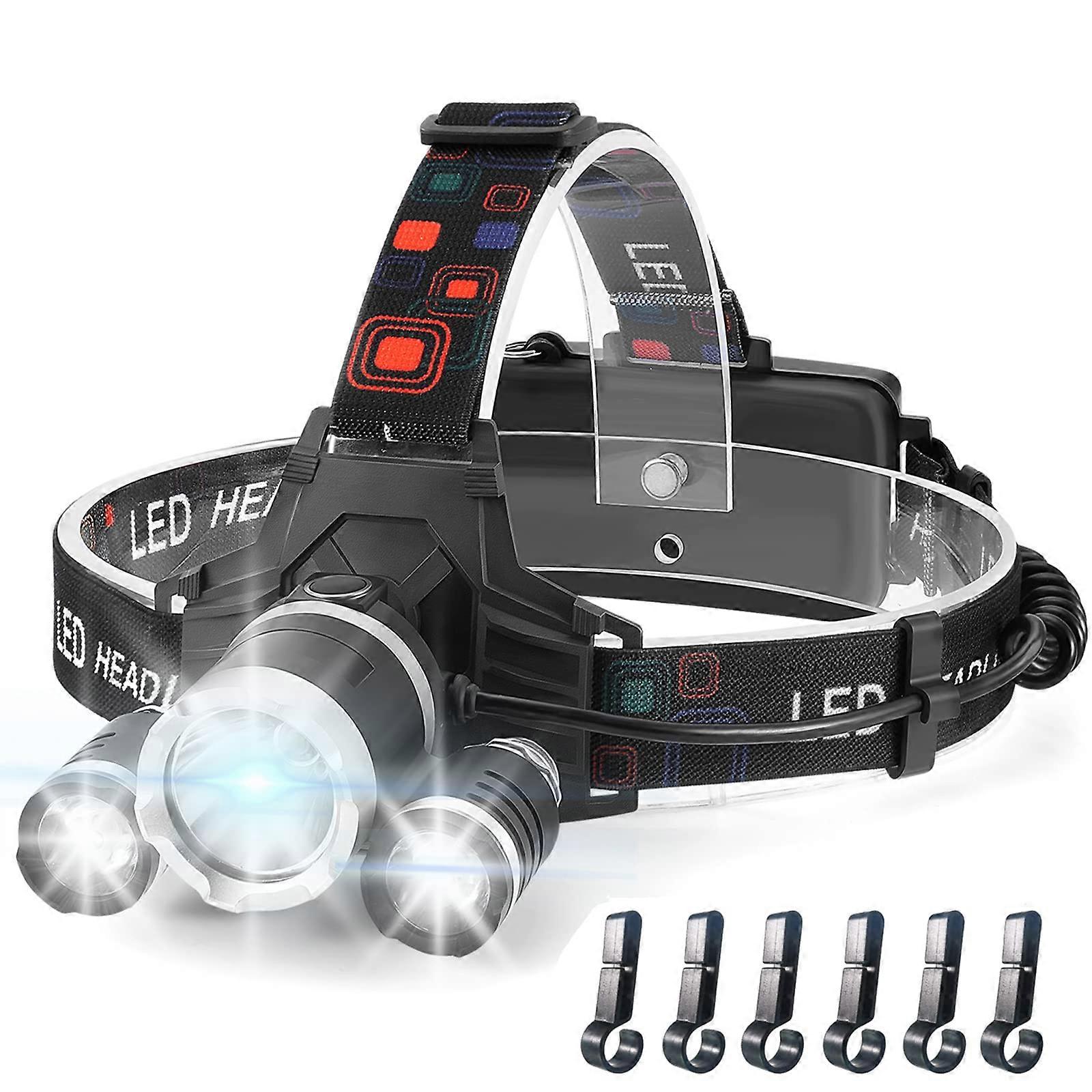 Ikaama Headlight 6000 Lumen Rechargeable LED Headlamp