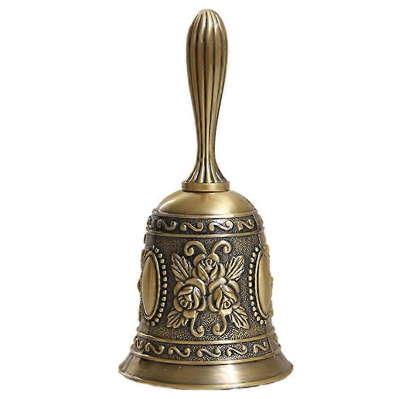 Antique Hand Bell for Wedding Bells Temple Bell for Toddlers Bronze