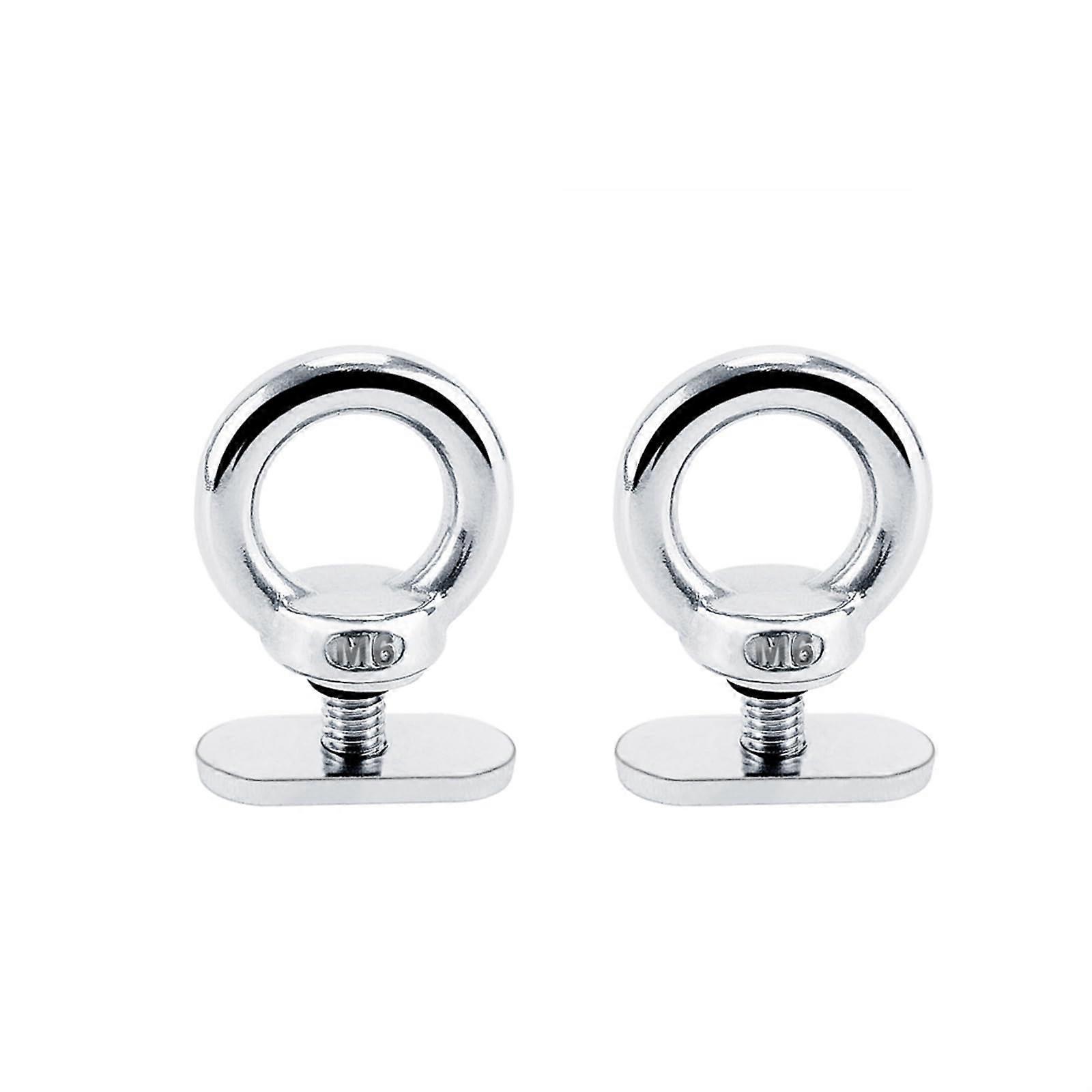 Marine Hardware Kayak Track Mount Tie Down Eyelet Rail Track Screws and Nuts for Bungee Cord Rope Inflatable Boats