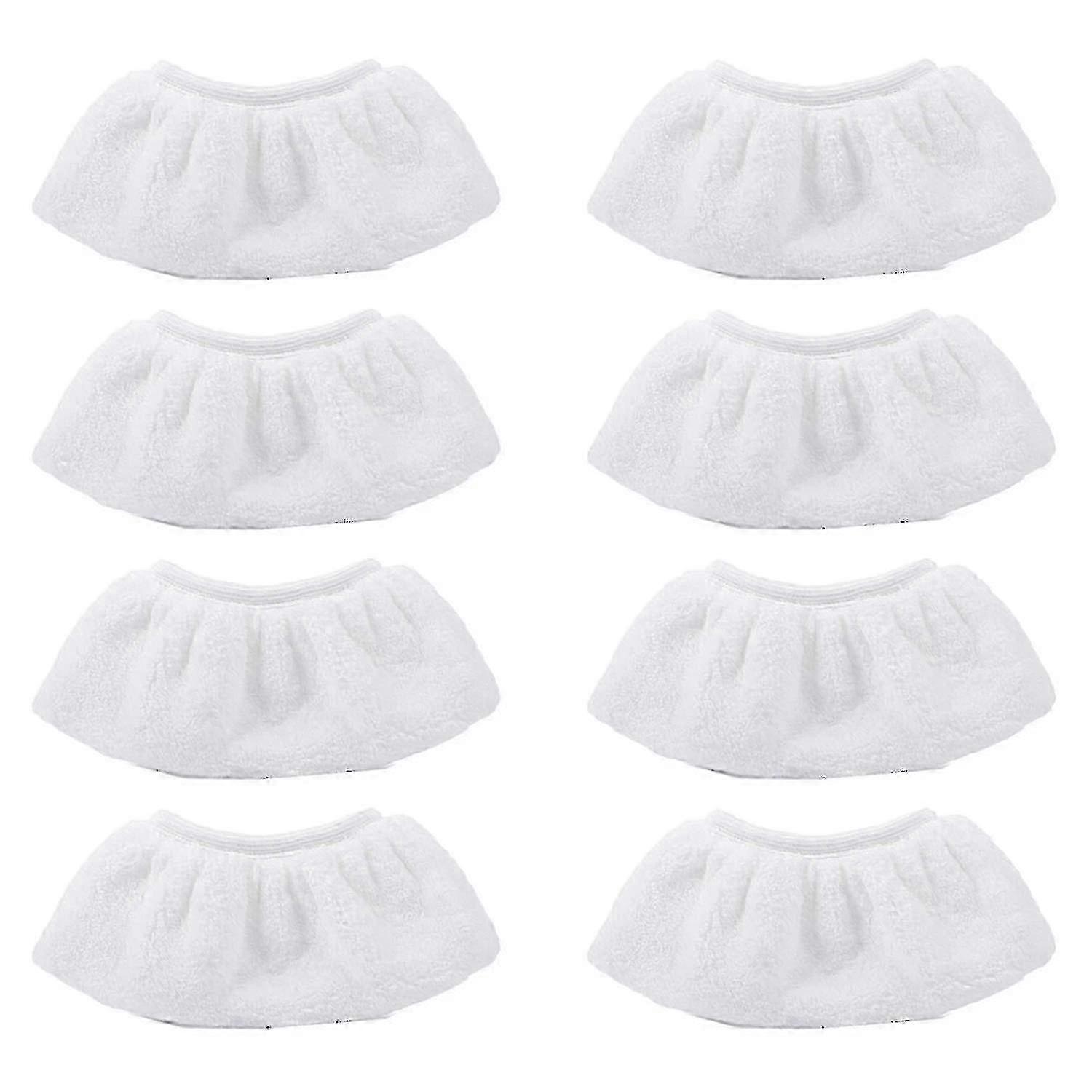 8-pack Microfiber Cloth Protection Set For Kärcher Steam Cleaner Easyfix Sc2 Sc3 Sc4 Sc5 Hand Nozzle Accessories [DB]